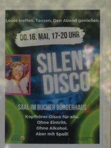 Silent Disco im Bürgerhaus @ Bucher Bürgerhaus, Saal